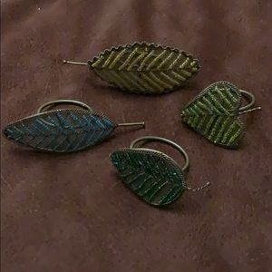 Beaded mesh napkin holders 🍃🍂🍃vintage 🍃🍁🍃